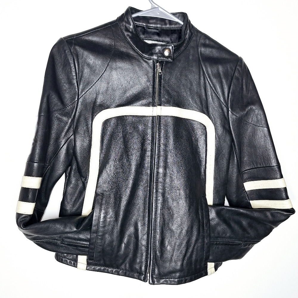 Vtg.Wilsons Leather Maxima"The Quite Lux. Biker" Formula One, Biker, Motojacket.